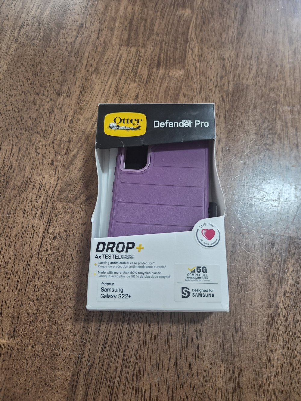 OtterBox Defender Pro Case for Samsung Galaxy S22+ - Purple